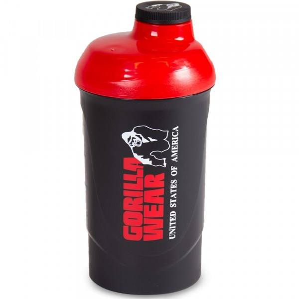 Gorilla Wear Wave Shaker 600ML - BlackRed