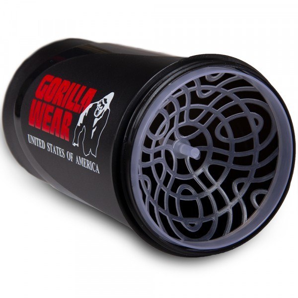 Gorilla Wear Wave Shaker 600ML - BlackRed