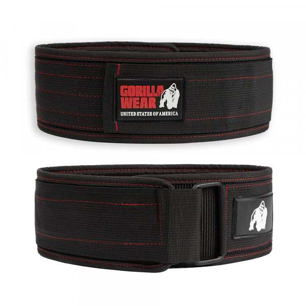 Gorilla Wear 4 Inch Nylon Lifting Belt