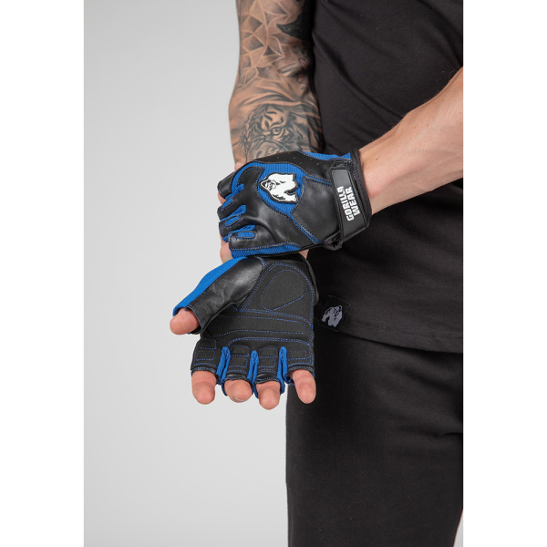 Mitchell Training Gloves Black/Blue