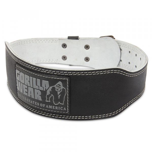 Gorilla Wear 4 Inch Padded Leather Lifting Belt