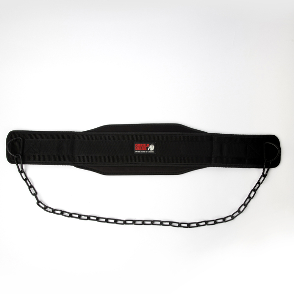 Gorilla Wear Nylon Dip Belt Black