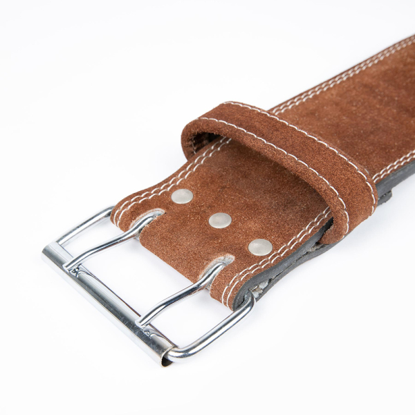 Gorilla Wear 4 Inch Leather Lifting Belt Brown