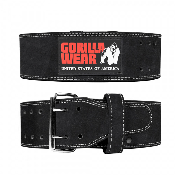 Gorilla Wear 4 Inch Leather Lifting Belt