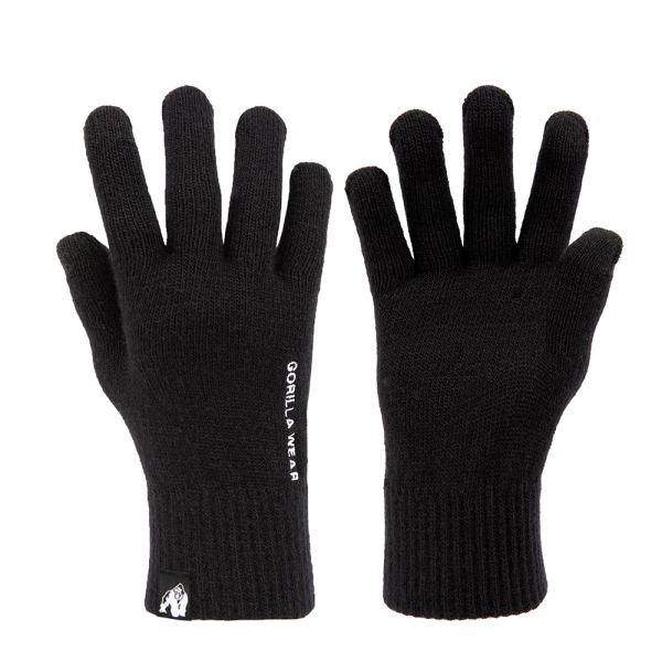 Waco Knitted Gloves Black