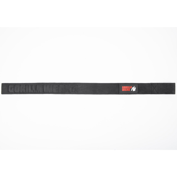 Leather Lifting Straps Black