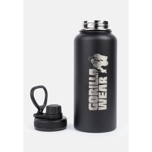 Бутылка металлическая Insulated Stainless Steel Water Bottle 1000ML Black2
