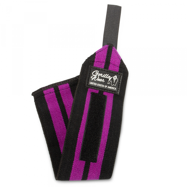 Women's Wrist Wraps Black/Purple