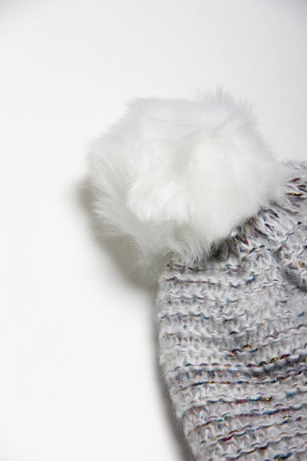 Bellevue Beanie White/Gray