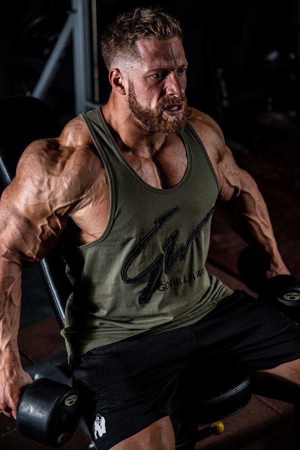 Майка Evansville Tank Top Army Green