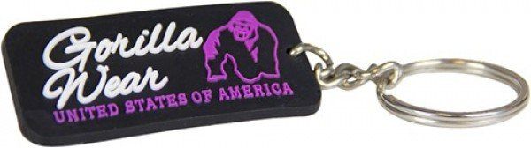GW Rubber Women Logo Keychain