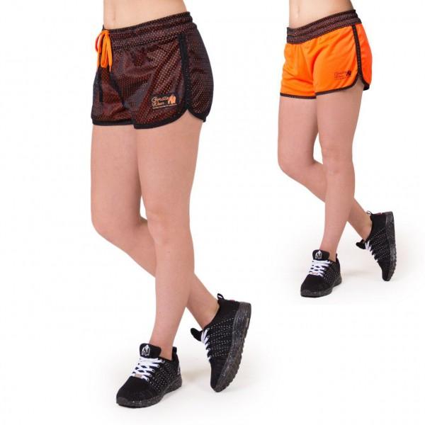 Шорты Madison Reversible Shorts Black/Neon Orange